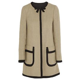 RED VALENTINO Leinenmantel Neuzustand T.40 Beige
