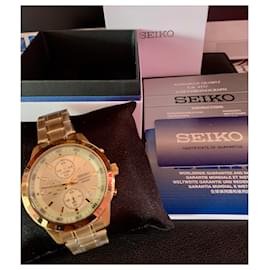 Autre Marque-Seiko - New Man Uhrenmarke Seiko-Golden