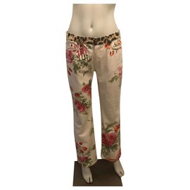 Roberto Cavalli Patterned jeans Multiple colors