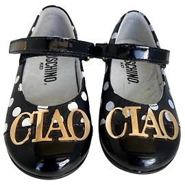 Moschino Ballet flats Black White