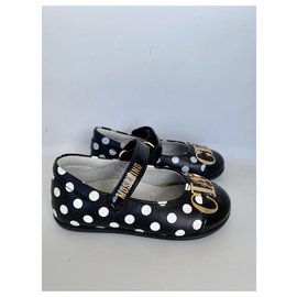 Moschino-Ballet flats-Black,White