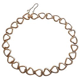 Yves Saint Laurent Cuore vintage girocollo in argento 925 Argento