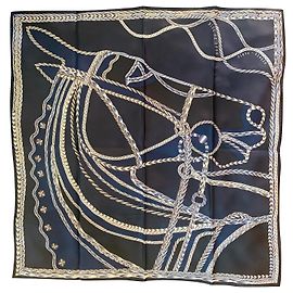Hermès Robe Du Soir Blau
