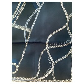 Hermès-Robe Du Soir-Blu