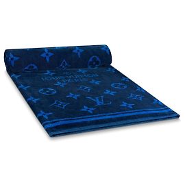 Louis Vuitton Serviette de plage LV neuve Bleu