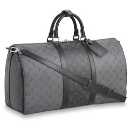 Louis Vuitton-LV Keepall 50 reverse-Grey