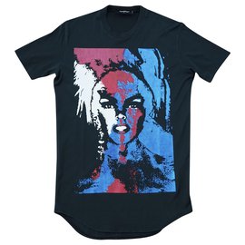 Dsquared2 tees Gris anthracite