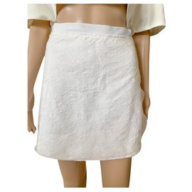 Topshop-Skirts-White