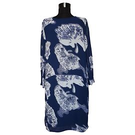 Robe Ganni Sienna Georgette en viscose Multicolore