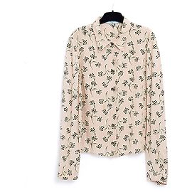 Prada PINK BERRIES SILK FR40 Pink