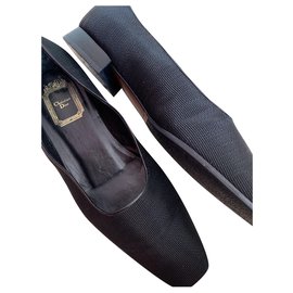 Christian Dior-Zapatillas de ballet-Negro