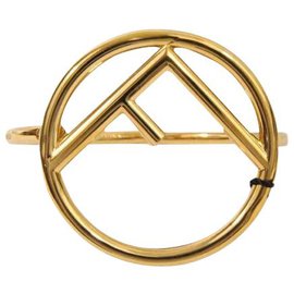 Fendi-Fendi Bracelet-Golden