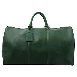Louis Vuitton Keepall 50 Grün
