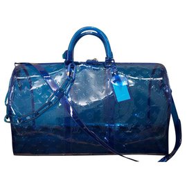 Louis Vuitton-Bolsa de viaje-Azul