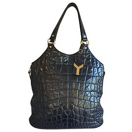 Yves Saint Laurent Reisetasche Schwarz
