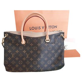 Louis Vuitton-Louis Vuitton tote, PALLAS Monogram Dune MM-Brown