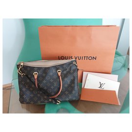 Louis Vuitton-Louis Vuitton tote, PALLAS Monogram Dune MM-Brown