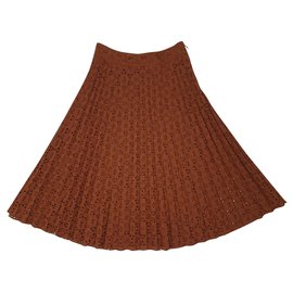 SéZane-Skirts-Brown