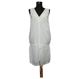 Vestido de algodón blanco Tiger Of Sweden Blanco