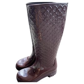 Louis Vuitton Botas Burdeos