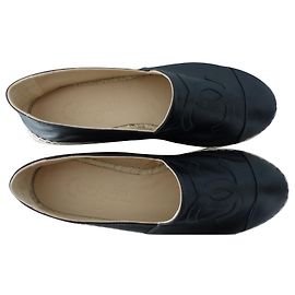 Chanel espadrillas Nero