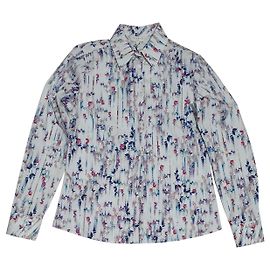 Camisa Sandro de algodón floral Multicolor