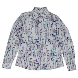 Camicia Sandro in cotone floreale Multicolore