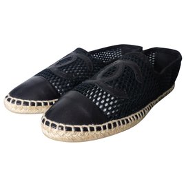 Chanel espadrillas Nero