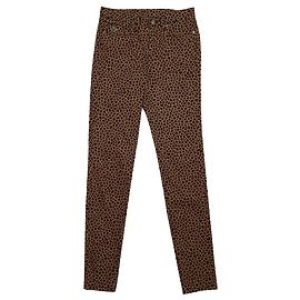 Pantalones Lacoste Live con Estampado de Leopardo de Algodón Estampado de leopardo