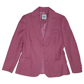 Moschino Cheap And Chic Wool Blazer Pink Pink