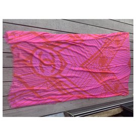 Chanel-Scarves-Pink