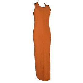 Comme Des Garcons Spring 1997 Pronto para usar vestido maxi Marrom