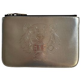 Kenzo petite pochette en argent upperr Argenté