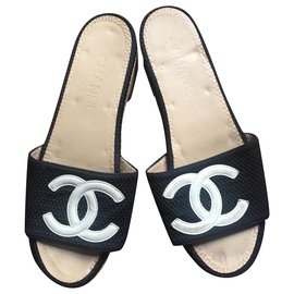 Chanel Schuh Haselnuss