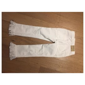 Chloé-Chloé white jeans-White