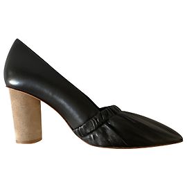 Loewe Décolleté in pelle nera elasticizzata Nero