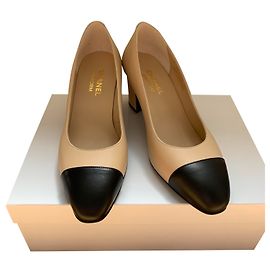 Chanel Sapatilhas de ballet Bege