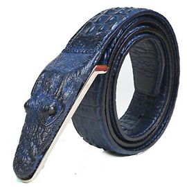 inconnue Belts Navy blue