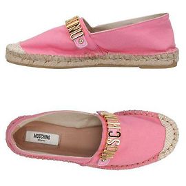 Moschino Pink Espadrilles Pink Golden