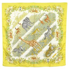 Pañuelo Salvatore Ferragamo Amarillo