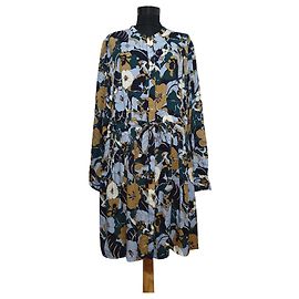 Abito floreale in viscosa Samsoe & Samsoe XL Multicolore