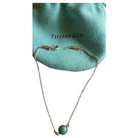 Tiffany & Co Colore dal bracciale turchese cantiere Argento Blu