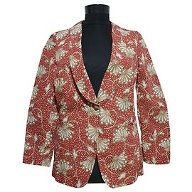 Autre Marque Blazer de algodão Gold Case Multicor