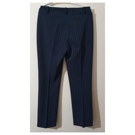 Georges Rech-Un pantalon, leggings-Bleu
