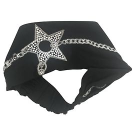 Dior Haarschmuck Schwarz Silber