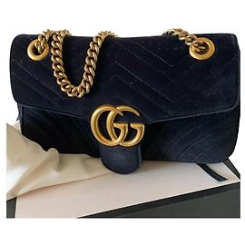 Gucci SACO TRANSVERSAL MARMONT Preto