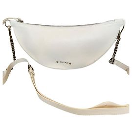 Jimmy Choo Belt Bag Beige Leather Beige