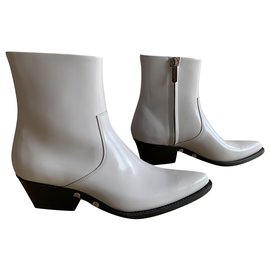 Calvin Klein Ankle Boots White