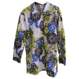 Top Msgm in cotone multicolore Multicolore