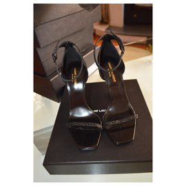 Saint Laurent-opyum sandals new-Black